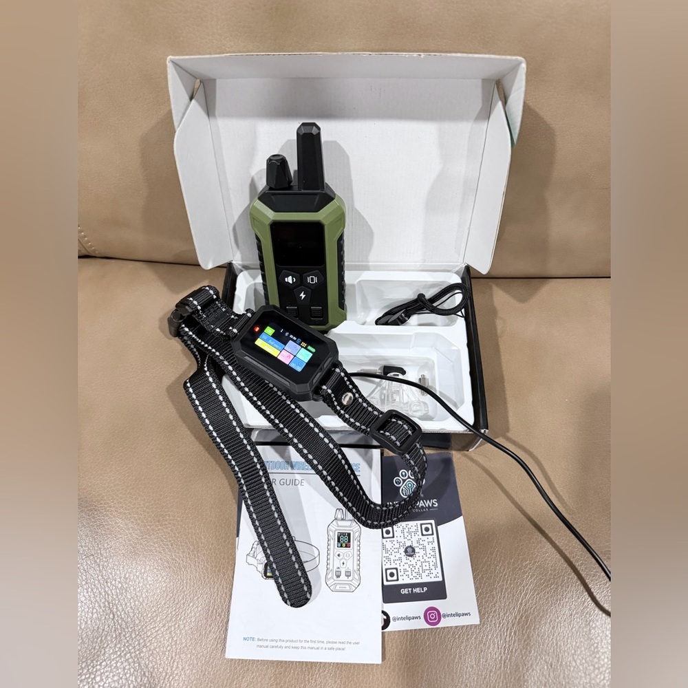 GPS Wireless Dog Fence System Collar – 2-in-1 Remote or App Controlled Boundary